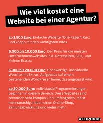 kosten website design