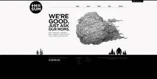 webdesign minimalistisch