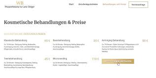 preisliste webdesign