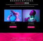 neon webdesign